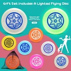 175g Outdoor Flying Disc Set For Adults - Glow In The Dark Frisbee For Beach  Po