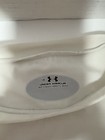 Under Armour Men s Long Sleeve Compression Shirt  White  Size Large
