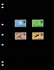  3 00 Scott Value - 1967 Mauritius Birds Qeii Indian Ocean Cv Mnh Nh Umm