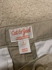 Cat   Jack Uniform Khaki beige Shorts Size 5 Cotton Woven Pockets