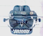 Oliver No  9 Printype Standard Visible Typewriter Early 1900s Black
