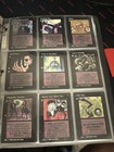 Jyhad Vampire  Deckmaster Card Lot binder 1994 116 Card Lot See Pictures