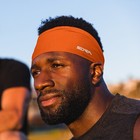 Suddora Orange Headband   Sweatband - Workout  Football  Yoga