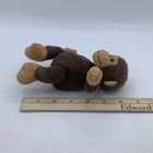 Vintage Russ Berrie Luv Pets Mulligan Brown Monkey Plush Stuffed Animal 