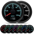 52mm Digital Gps Speedometer 0-120mph Odometer Gauge For Marine Boat Car Truck