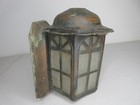 Vintage Copper  Porch Light Fixture