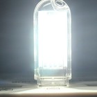 2pcs Mini Portable Bright 3 Led Night Light Usb Lamp  white  Usb Book Light