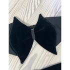 1940s Lingerie Set   40s Black Velvet Burlesque Bikini Set   Small