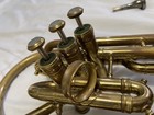 Vtg York Master Eb Alto Horn Musical Instrument Band Brass Pa