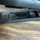 L ange Lange Hs035 Ceramic Flat Iron Hair Straightener Black
