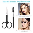 Uubaar 6 Pcs Professional Tweezers Set - Stainless Steel Precision Tweezer Kit 