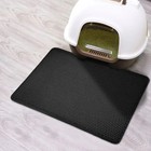 Kitty Cat Litter Mat Trapping Honeycomb Double Layer Design Waterproof 24x15  