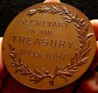 1887 Daniel Manning Us Mint Medal - Secretary Of The Treasury - Lovely And Rare