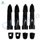 Set Of 4 Front-rear Outer Door Handle For 2003-2013 Toyota Corolla
