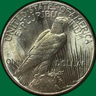 1925 Peace Dollar Brilliant Uncirculated Bu Coin  38729