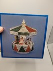 Satin Cutey Musical Merry-go-round Sequin Bead Christmas Ornament Kit Santa Deer