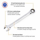Gearwrench 20 Piece Ratcheting Combination Wrench Sae Metric 35720a 02