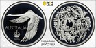 Pcgs Pr70dcam Australia 2024 Swan Commemorative Pattern Crown Silver Proof Coin