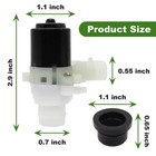 Upgraded Truck Windshield Washer Fluid Pump Replacement For Kenworth T680 T880 A