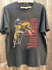 90s Vintage Marlboro Cowboy Wild West Basic Charcoal Unisex T Shirt S-5xl Wa4481