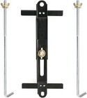 10 6   27cm Car Battery Tie Down Bracket With J Bolts Hold Down Sets Adjustable