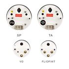 Motor Meter Racing Vd 6 Gauge Set Gps Speedometer Mph   f Psi White Led 85mm 52mm