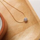 18k Gold Plated Pendant Necklace  Non Tarnish Chain Necklace In Gift Box-n064