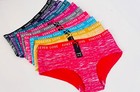 6-12 Women s Bikini Cheeky Hipster Panties Undies 95  Cotton Underwear 8499 S-xl