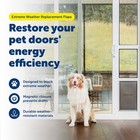 Petsafe Extreme Weather Sliding Glass Pet Door Replacement Flaps - Maintains    