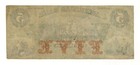 1800 s  5 The American Bank - Baltimore  Maryland Note W  Ships - Colorful 