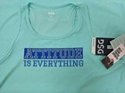 New Dsg Girls 16 Xl Activewear Tank Top Attitude Is Everything Shirt Racerback