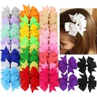 40piece 3 Inch Boutique Grosgrain Ribbon Pinwheel Hair Bows 3inch-40pcs