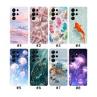 Flexible Tpu Phone Case Cover For Samsung S25 S26 S24 A16 Sea Animals Customized