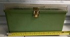 Vintage Wilson Wil-hold Plastic Avocado Green Sewing Box Storage Case No Tray