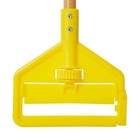 Rubbermaid Commercial Fgh116000000 60  Slide On Wet Mop Handle  Wood