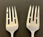 1847 Rogers Bros Old Colony Silverplate Dessert Fork Lot Of 2 Vintage