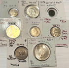 World Silver Coin Lot  135  All Diff Country  Ty s  Values  Grades  Etc  