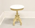 Antique Early 20th Century Victorian Marble Top Side Table   Plant Stand