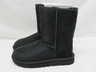Ugg 1016223 Women s Classic Short Ii Sheepskin Boots In Black - Size 6