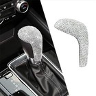 Bling Sparkly Gear Shift Knob Cover Bling Handle Cover 14-19 Shift Handle Cover