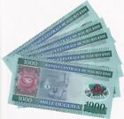 Mauritania 1000 Ouguiya 2014 P 19 Polymer Unc Lot 5 Pcs
