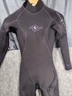 Aqua Lung 3mm Full Neoprene Wetsuit Womens Size 4 Black Scuba Dive