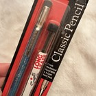 Vtg 1991 Scripto Classic Pencil Long Lead Pack  Nos Blue Clear 1 1 Mm Rare New