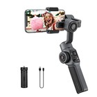Black - Zhiyun Smooth 5 Phone Gimbal  3-axis Handheld Smartphone Stabilizer With