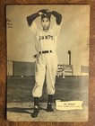 Vintage 1952 Dell Mini Baseball Poster Yogi Berra   Sal Maglie - Yankees  giants