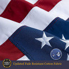 100  Cotton Flag American Flags 3x5 Ft New Cotton Usa Flag Heavy Duty Outdoor Fa