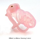 Silicone Small Male Chastity Cage Spiked Resin Urethra Lock Binding Restraint