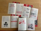 14 X Vintage Jewish Israel  Hebrew Recipe Food Booklets W Photos   Illustrations