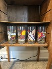 1980 Mcdonald   s Adventure Series 4 Of 6 Set Glasses No Marks Or Scratches