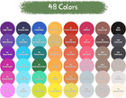 Alcohol Markers  48 Colors Dual Tip Art Marker  Drawing Markers  Coloring Marker